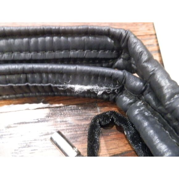 Sondra Roberts Black Squared Handbag Quilted Tote Bag Purse NWT - Picture 5 of 5